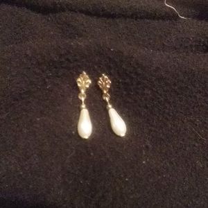 Vintage teardrop earrings